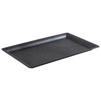 GN 1/1 Tablett FROSTFIRE, Aluminium, antihaftbeschichtet, 53 x 32,5 cm, H: 3 cm, Farbe: schwarz-silber GN 1/1 Tablett FROSTFIRE, Aluminium, antihaftbeschichtet, 53 x 32,5 cm, H: 3 cm, Farbe: schwarz-silber