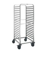 Regalwagen RWR 161, Kap.: 18 GN 2/1 oder 36 GN 1/1, Trgf: max. 200 kg, LxBxH: 66,2 x 73,3 x 164,5 cm Regalwagen RWR 161, Kap.: 18 GN 2/1 oder 36 GN 1/1, Trgf: max. 200 kg, LxBxH: 66,2 x 73,3 x 164,5 cm
