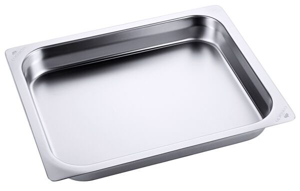 GN-Konvektomatenblech 1/2, EdSt., 26,5 x 32,5 cm, Tiefe: 40 mm