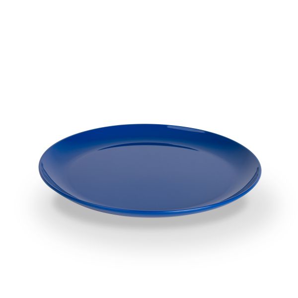 Dessertteller PC, uni, blau, D: 19 cm
