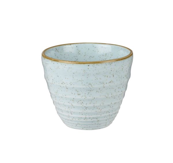 Churchill, Stonecast : Duck Egg Blue - Ripple Chip Mug, 9,5 x 8,3 cm/ 0,28 ltr.