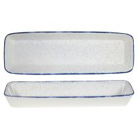 Churchill, Stonecast Hints : Indigo Blue - Backform rechteckig, 53 x 16 x 6,2 cm/ 3 ltr. Churchill, Stonecast Hints : Indigo Blue - Backform rechteckig, 53 x 16 x 6,2 cm/ 3 ltr.