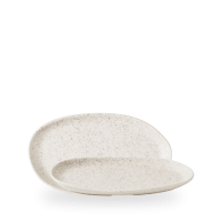 Churchill, Stonecast Natural : Barley White - Platte Organisch, 26 x 15 cm Churchill, Stonecast Natural : Barley White - Platte Organisch, 26 x 15 cm