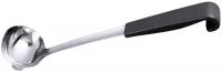 Saucenkelle, Buffet Noir, EdSt., schwarzer PA-Griff, I: 0,03 ltr., 7 x 5,5 cm, L: 28 cm Saucenkelle, Buffet Noir, EdSt., schwarzer PA-Griff, I: 0,03 ltr., 7 x 5,5 cm, L: 28 cm
