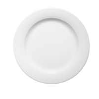 Bauscher, Dialog - Teller flach Fahne, weiss, uni, 28 cm Bauscher, Dialog - Teller flach Fahne, weiss, uni, 28 cm