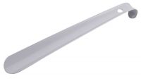 Schuhlöffel, grau pulverbeschichtetem Stahl, L: 30,5 cm, B: 2,5 - 4,8 cm Schuhlöffel, grau pulverbeschichtetem Stahl, L: 30,5 cm, B: 2,5 - 4,8 cm