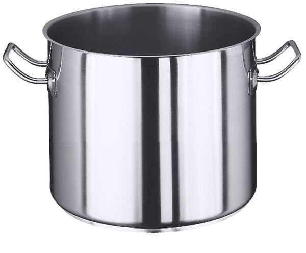Kochtopf mittelhoch, Serie 2100 matt, I: 15 ltr., D: 28 cm, H: 25 cm