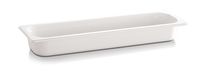 GN 2/4 Behälter ECO LINE 53 x 16,2 cm, Tiefe: 100 mm, Melamin, weiss, I: 4,3 ltr. GN 2/4 Behälter ECO LINE 53 x 16,2 cm, Tiefe: 100 mm, Melamin, weiss, I: 4,3 ltr.