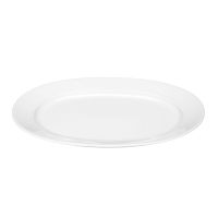 Bauscher, Relation Today - Platte oval Fahne, uni, weiss, 33 x 24 cm Bauscher, Relation Today - Platte oval Fahne, uni, weiss, 33 x 24 cm