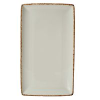 Steelite, Dapple : Brown 1714 - Platte rechteckig Nr. 3, 33 x 19 cm Steelite, Dapple : Brown 1714 - Platte rechteckig Nr. 3, 33 x 19 cm