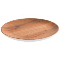 Teller CRAZY WOOD, Melamin, Holzoptik, D: 26 cm, H: 2 cm Teller CRAZY WOOD, Melamin, Holzoptik, D: 26 cm, H: 2 cm