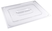 Auflagedeckel GN 2/1 zu Serie 8221, Griffmulde, Polycarbonat, 53 x 65 cm Auflagedeckel GN 2/1 zu Serie 8221, Griffmulde, Polycarbonat, 53 x 65 cm