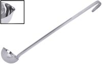 Servierkelle fugenlos, Edelstahl, I: 0,125 ltr., D: 8 cm, Stiellänge: 32 cm Servierkelle fugenlos, Edelstahl, I: 0,125 ltr., D: 8 cm, Stiellänge: 32 cm