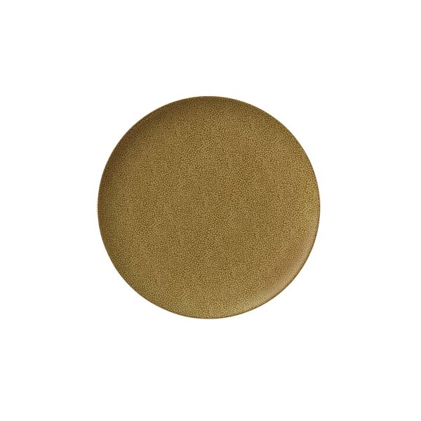 Bauscher, Purity : 425688 Pearls Olive - Teller flach Coup, bonewhite, 21 cm