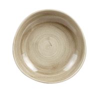 Churchill, Stonecast Patina : Antique Taupe - Teller tief rund Organisch, 25,3 cm/ 1,1 ltr. Churchill, Stonecast Patina : Antique Taupe - Teller tief rund Organisch, 25,3 cm/ 1,1 ltr.
