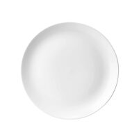 Churchill, Vellum : White Matt Glaze - Teller flach Coupe, 21,7 cm Churchill, Vellum : White Matt Glaze - Teller flach Coupe, 21,7 cm