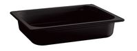 GN 1/2 Behälter ECO LINE 32,5 x 26,5 cm, Tiefe: 100 mm, Melamin, schwarz, I: 4,7 ltr. GN 1/2 Behälter ECO LINE 32,5 x 26,5 cm, Tiefe: 100 mm, Melamin, schwarz, I: 4,7 ltr.