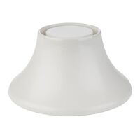 Ständer FRIDA, D: 16,5 cm, H: 8 cm, Melamin, weiß, mit Antirutsch-Ring Ständer FRIDA, D: 16,5 cm, H: 8 cm, Melamin, weiß, mit Antirutsch-Ring