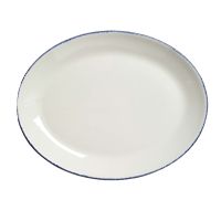 Steelite, Dapple : Blue 1710 - Teller oval Coup, 30,5 cm Steelite, Dapple : Blue 1710 - Teller oval Coup, 30,5 cm