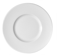Bauscher, Maitre - Teller flach breite Fahne 21, weiss, uni, 21,1 cm Bauscher, Maitre - Teller flach breite Fahne 21, weiss, uni, 21,1 cm