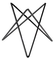 Buffetständer PRISMA, D: 26 cm, H: 20 cm, Metall, schwarz ummantelt Buffetständer PRISMA, D: 26 cm, H: 20 cm, Metall, schwarz ummantelt