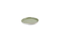 Churchill, Stonecast : Sage Green - Teller flach organisch m. erhöhten Rand, 21 x 2 cm Churchill, Stonecast : Sage Green - Teller flach organisch m. erhöhten Rand, 21 x 2 cm