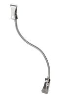 Schilderhalter FLEXIBEL, Länge: 23 cm, Metall, verchromt, Schilderhalter FLEXIBEL, Länge: 23 cm, Metall, verchromt,