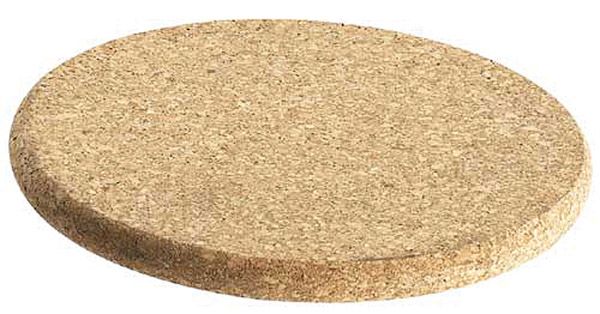 Korkuntersetzer D: 24 cm, H: 2 cm, rund, ideal für Servier- & Eisenpfannen