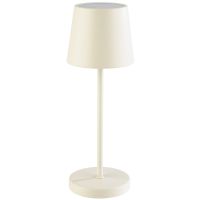 Tischleuchte MERLE MINI, Metall, Farbe: whisper white, 1x LED 1,0 W / 100 lm, dimmbar in 3 Stufen, D: 9 cm, H: 25 cm Tischleuchte MERLE MINI, Metall, Farbe: whisper white, 1x LED 1,0 W / 100 lm, dimmbar in 3 Stufen, D: 9 cm, H: 25 cm
