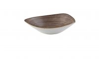 Churchill, Stonecast Raw : Brown Vellum - Schale dreieckig, 23,5 cm/ 0,6 ltr. Churchill, Stonecast Raw : Brown Vellum - Schale dreieckig, 23,5 cm/ 0,6 ltr.