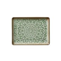 Heart & Soul, Soulmate : Jade - Platte rechteckig, 23 x 17 cm Heart & Soul, Soulmate : Jade - Platte rechteckig, 23 x 17 cm