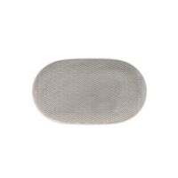 Bauscher, Scope : Glow Gray - Platte oval coup, relief, 23 x 15,1 cm Bauscher, Scope : Glow Gray - Platte oval coup, relief, 23 x 15,1 cm