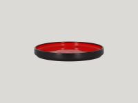 RAK, Fire : Red - Teller flach, senkrechter Rand, 19,8 x 2,4 cm RAK, Fire : Red - Teller flach, senkrechter Rand, 19,8 x 2,4 cm