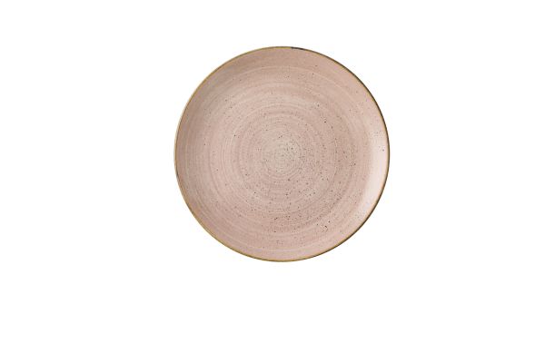 Churchill, Stonecast Raw : Terracotta - Teller flach Coup, 26 cm
