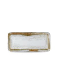 Dudson, The Maker's Collection : Finca Sandstone - Platte rechteckig organisch, 34,8 x 15,6 cm Dudson, The Maker's Collection : Finca Sandstone - Platte rechteckig organisch, 34,8 x 15,6 cm