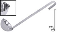 Dressingschöpfer fugenlos, Edelstahl, I: 0,06 ltr., D: 6,5 cm, Stiellänge: 23 cm Dressingschöpfer fugenlos, Edelstahl, I: 0,06 ltr., D: 6,5 cm, Stiellänge: 23 cm