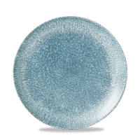 Churchill, Raku : Topaz Blue - Teller flach Coup, 21,7 cm Churchill, Raku : Topaz Blue - Teller flach Coup, 21,7 cm