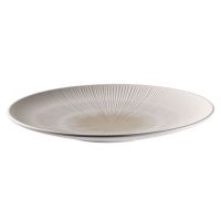 Teller, BLUSH, Melamin, D: 42 cm, H: 3,5 cm, Fb. weiss-beige Teller, BLUSH, Melamin, D: 42 cm, H: 3,5 cm, Fb. weiss-beige