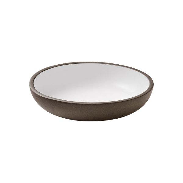 Playground, Steinzeug - RENEW : Teller tief rund coup, weiss, 20 cm/ 0,75 ltr.