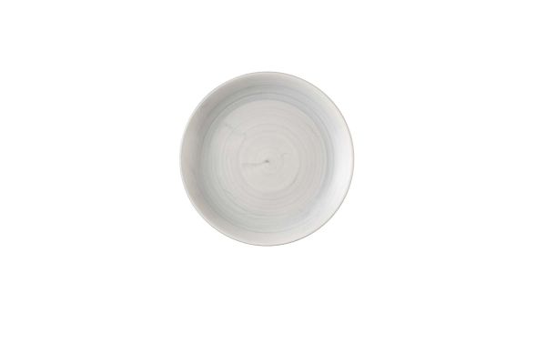 Churchill, Stonecast Canvas : Grey - Teller flach Coup, 21,7 cm
