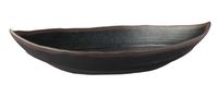 Blattschale MARONE 25,5 x 14 cm, H: 5,5 cm, 0,4 ltr., Melamin, schwarz Blattschale MARONE 25,5 x 14 cm, H: 5,5 cm, 0,4 ltr., Melamin, schwarz