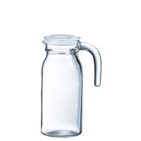 Kühlschrankkrug Spring m. Glasdeckel 100 cl, I: 1000 ml, H: 230 mm, D: 135 x 95 mm Kühlschrankkrug Spring m. Glasdeckel 100 cl, I: 1000 ml, H: 230 mm, D: 135 x 95 mm