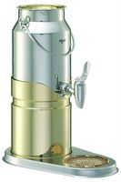ELEGANCE Milchkanne 3 ltr., Gold, Edelstahlhahn, L: 336 mm, B: 205 mm, H: 400 mm ELEGANCE Milchkanne 3 ltr., Gold, Edelstahlhahn, L: 336 mm, B: 205 mm, H: 400 mm
