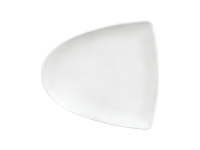Bauscher, Enjoy - Teller flach asymmetrisch, weiss, uni, 21,3 x 19,4 cm Bauscher, Enjoy - Teller flach asymmetrisch, weiss, uni, 21,3 x 19,4 cm