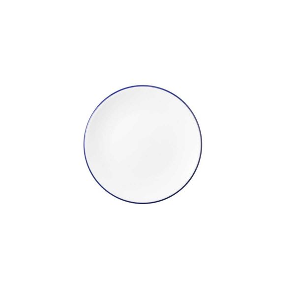 Seltmann Weiden, Modern Life : 10873 Blue Line - Brotteller rund 5196, 15,5 cm