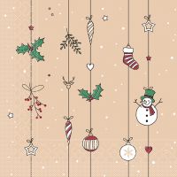 Servietten - Weihnachtsmotiv SNOWMAN Tissue Servietten - Weihnachtsmotiv SNOWMAN Tissue