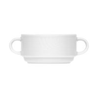 Bauscher, Carat - Suppen-Obere stpb., weiss, uni, 0,29 ltr. Bauscher, Carat - Suppen-Obere stpb., weiss, uni, 0,29 ltr.