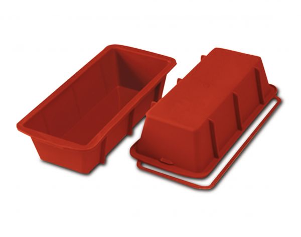 Silikon - Backform, einzeln, Königskuchen, 300 x 100 mm, H: 70 mm