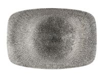 Churchill, Raku : Quartz Black - Chefs Platte rechteckig, 35,5 x 24,5 cm Churchill, Raku : Quartz Black - Chefs Platte rechteckig, 35,5 x 24,5 cm