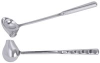Saucengießlöffel ERGONOM, Edelstahl, I: 0,02 ltr., 7 x 5,5 cm, Stiellänge: 22 cm Saucengießlöffel ERGONOM, Edelstahl, I: 0,02 ltr., 7 x 5,5 cm, Stiellänge: 22 cm